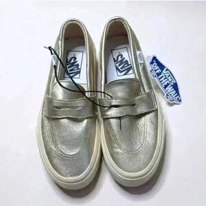 Vans Style 53 Soft Leather Light Gold Marshmallow